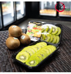 Fresh Cut Green Kiwi