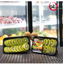 Fresh Cut Green Kiwi