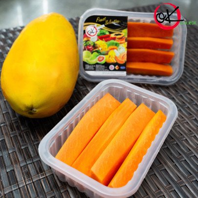 Fresh Cut Hong Kong Papaya